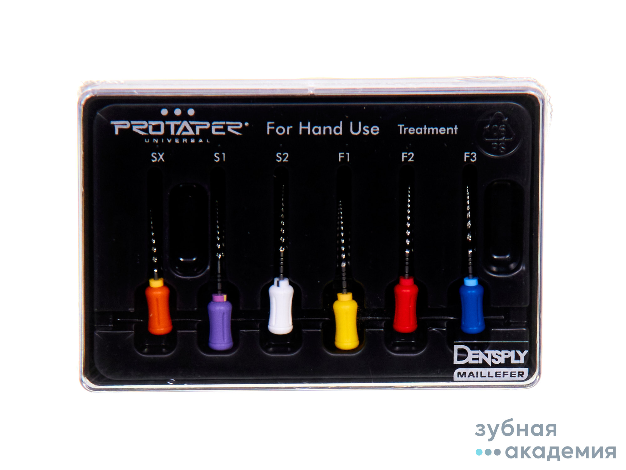 PROTAPER РУЧНОЙ АССОРТИ Протейпер ручной SX- F2 ассорти  упаковка 6 шт /Maillefer/ Швейцария