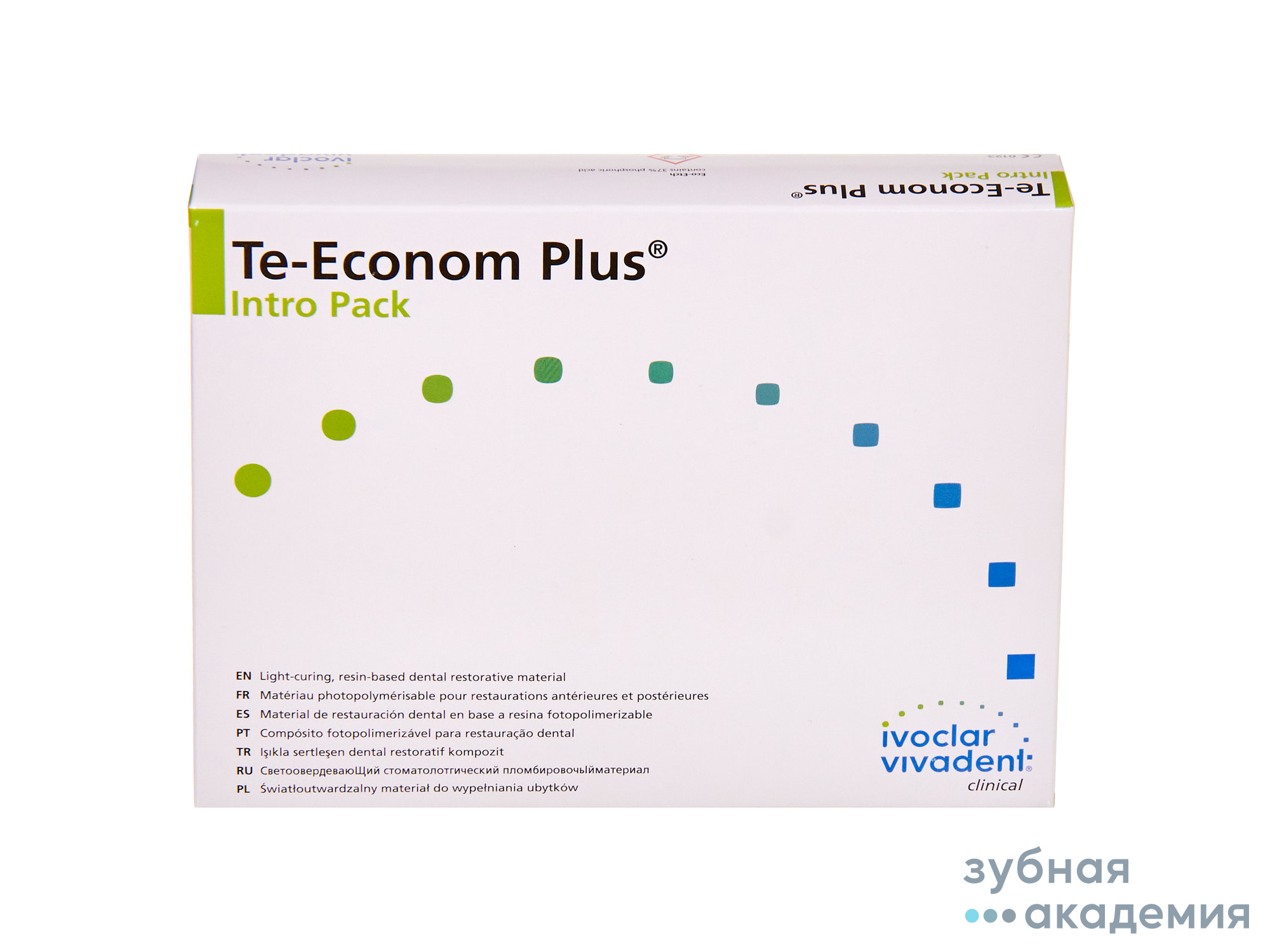 Te Econom Plus/ Те-Эконом Плюс, набор: 4шпр*4г., Ivoclar Vivadent/ Лихтенштейн