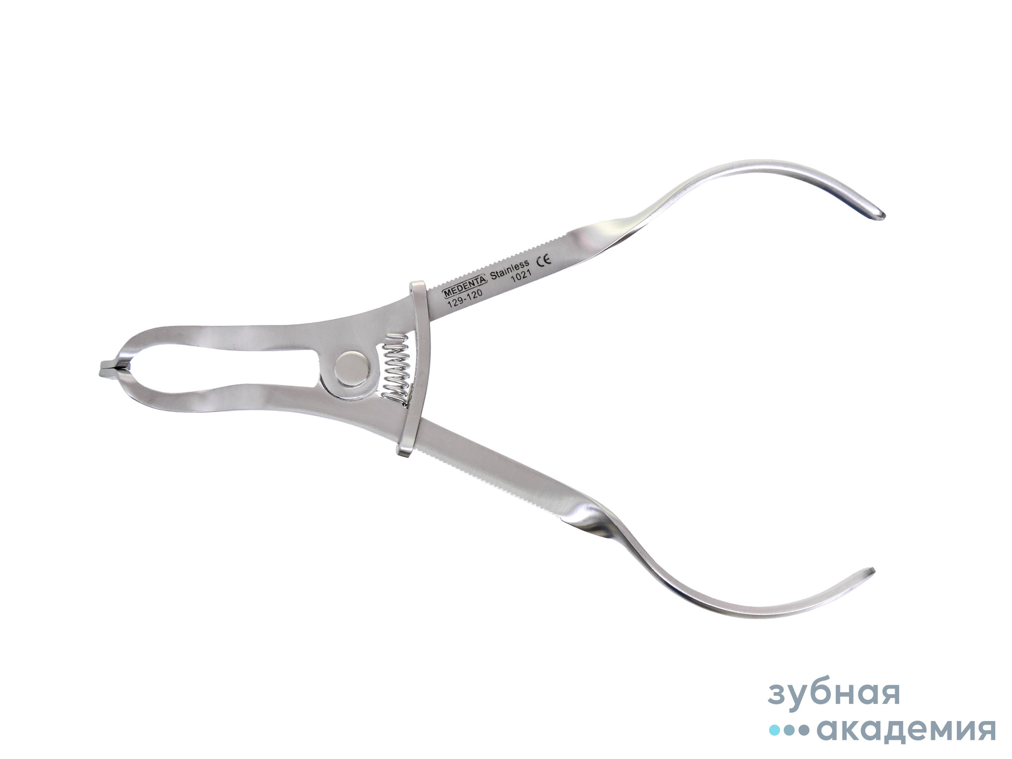 Щипцы для установки клампов,плоские ножки (129-120) Medenta/Пакистан