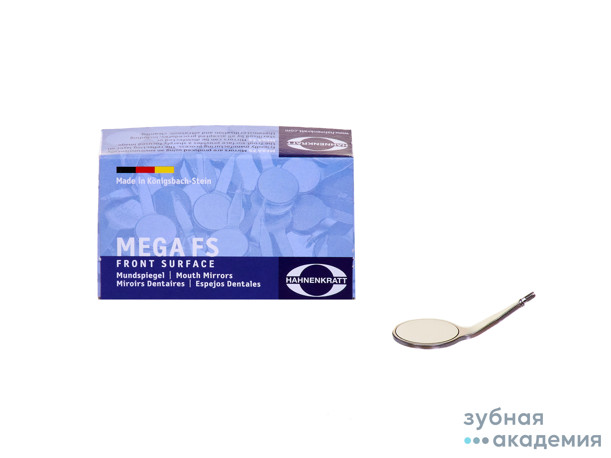 Зеркало MEGA FS - зеркало без ручки, №4, диаметр 22 мм/Hahnenkratt/Германия