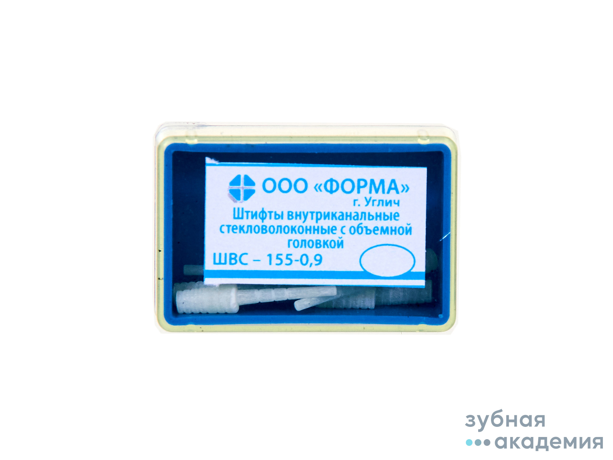 Штифты стекловолоконные с объемной головкой ШВС-125-0,7 (М1)) Форма Россия
