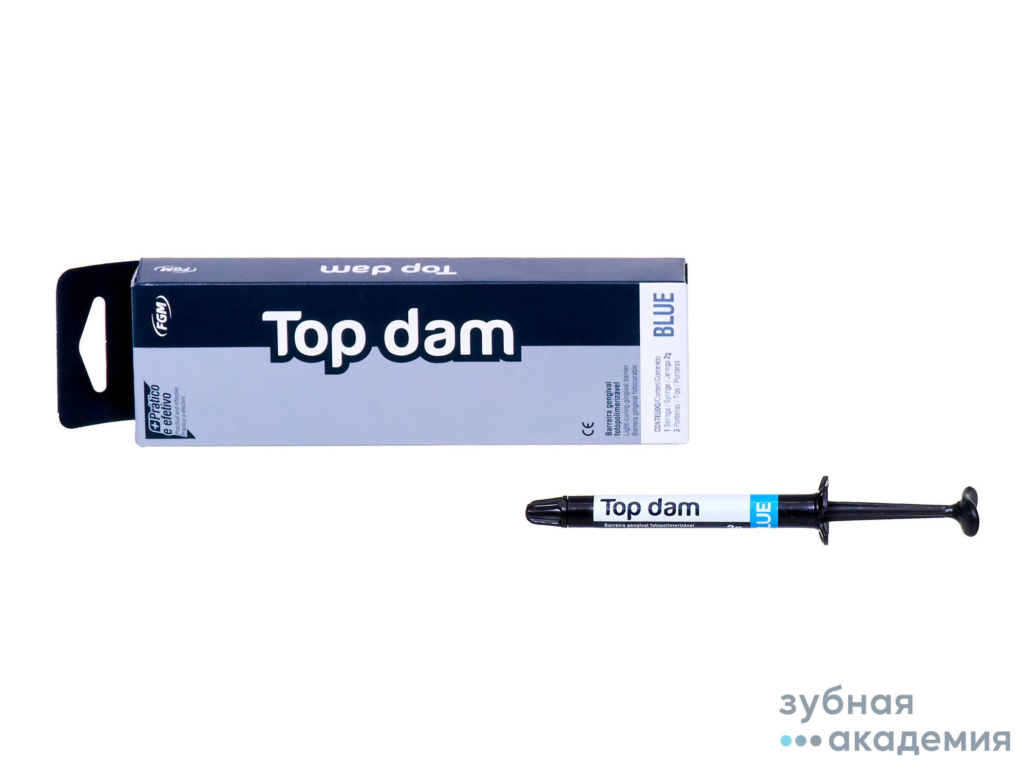 Top Dam Blue / Топ Дам Блю жидкий коффердам (2 г) FGM/Бразилия
