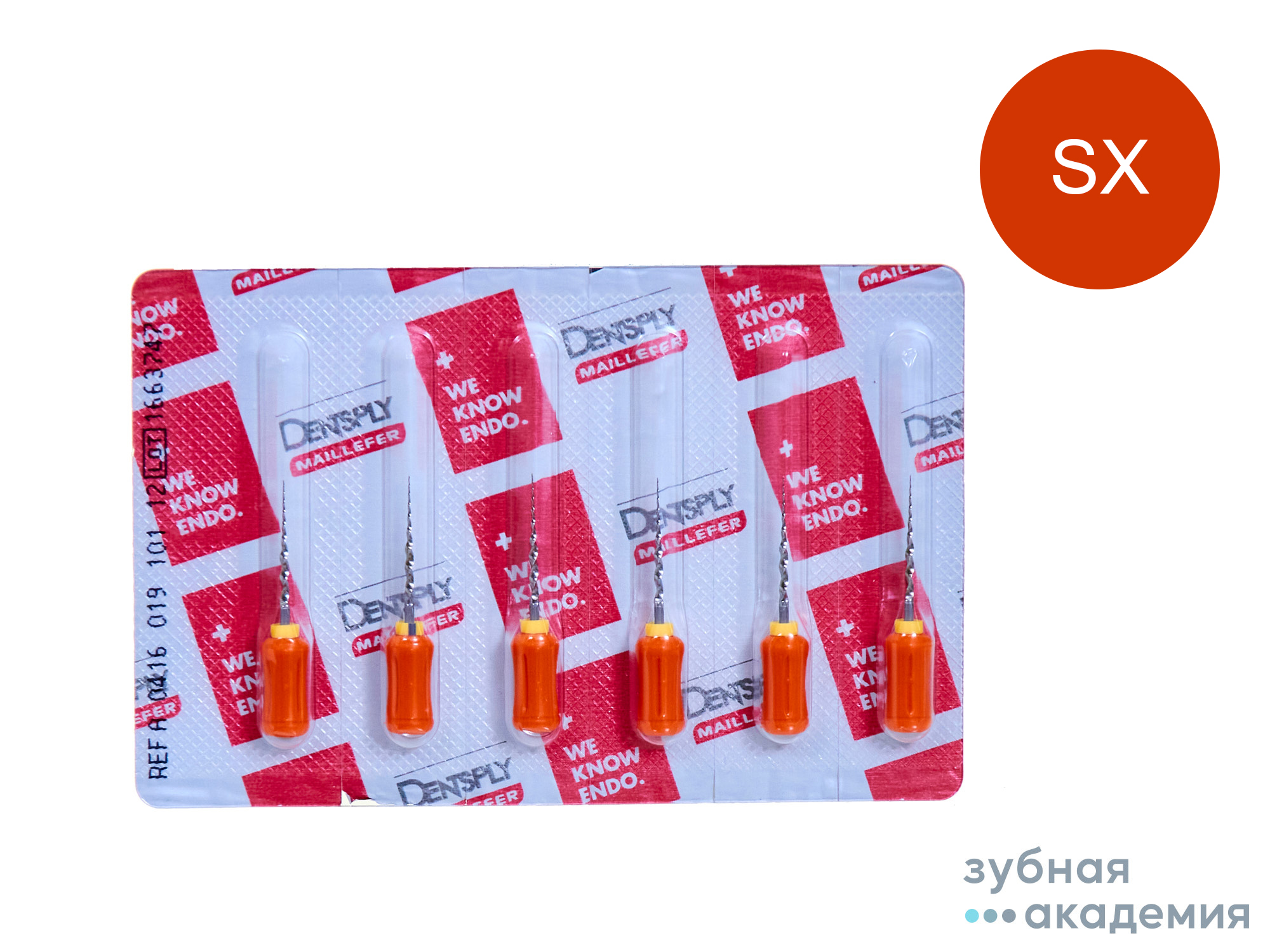 PROTAPER РУЧНОЙ SX (25ММ) (6ШТ.) ОРАНЖ.Протейпер ручной S3 упаковка 6 шт /Maillefer/ Швейцария