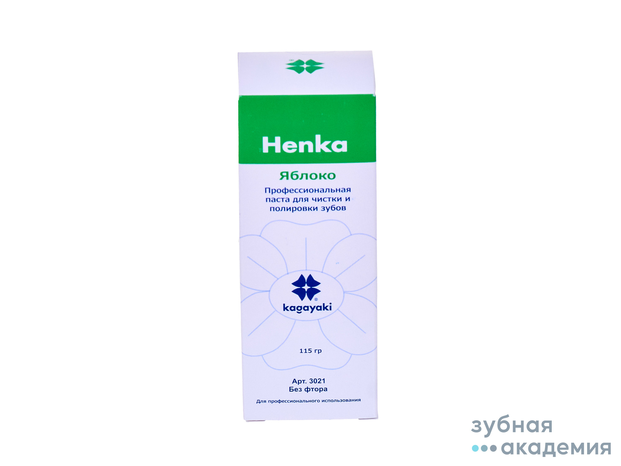 Паста стом шлифовальная Кагаяки/Kagayaki Henka Яблоко туба 115г