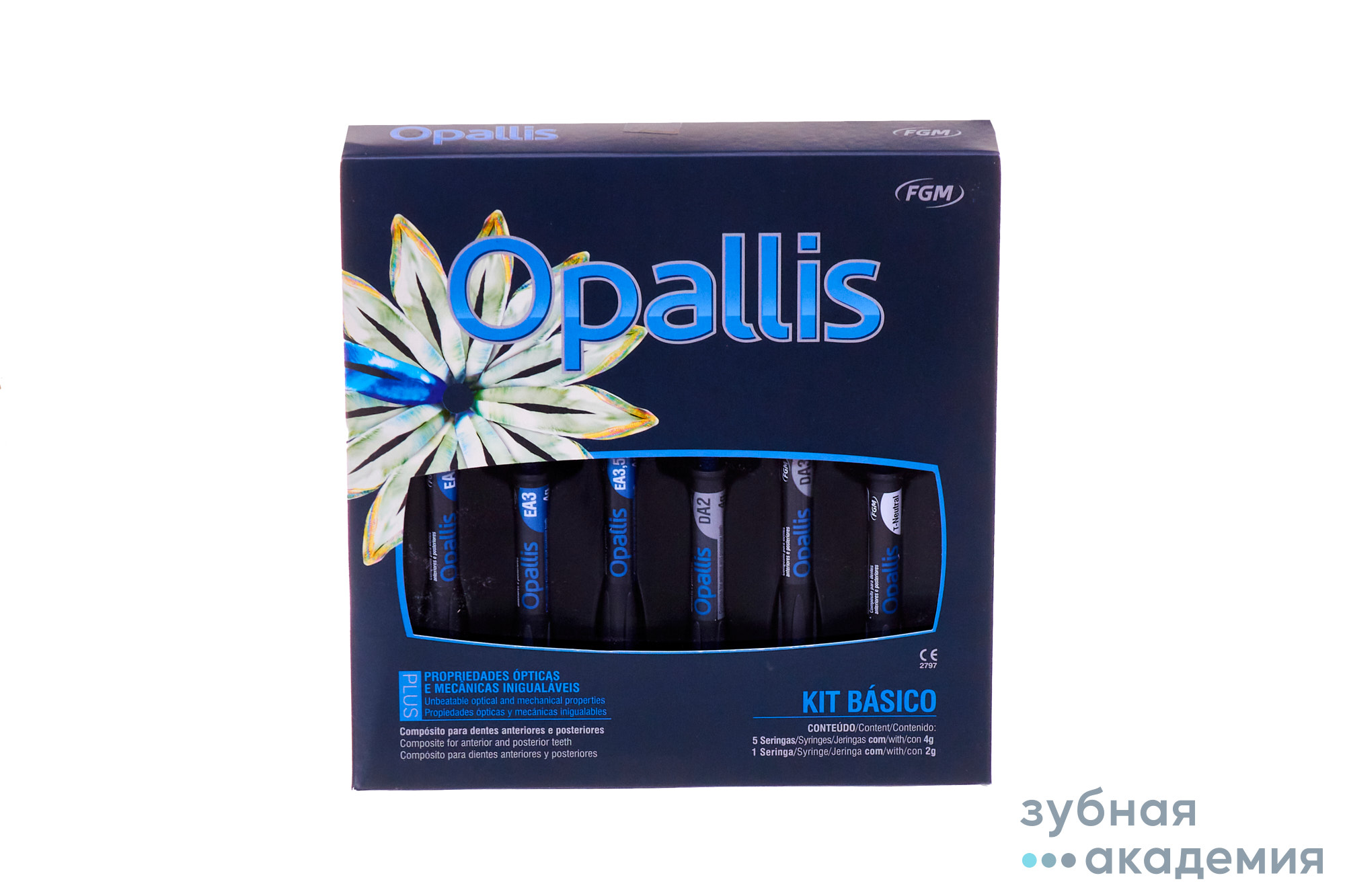 Opallis Basic Kit / Опаллис Бейсик Кит набор (5*4 г + 1*2 г) FGM/ Бразилия