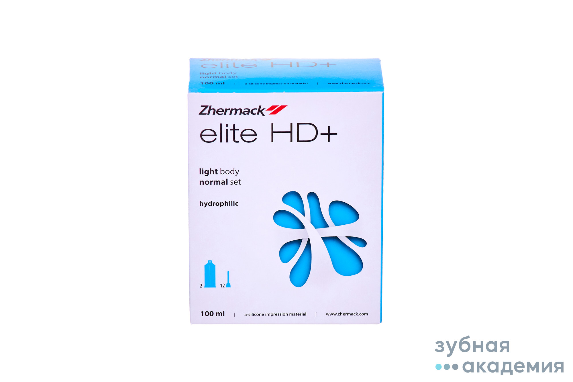ELITE HD+ Light Body NORMAL SET Элит HD- А-силикон слеп. материал, 50мл+50мл/ZHERMACK/ Италия