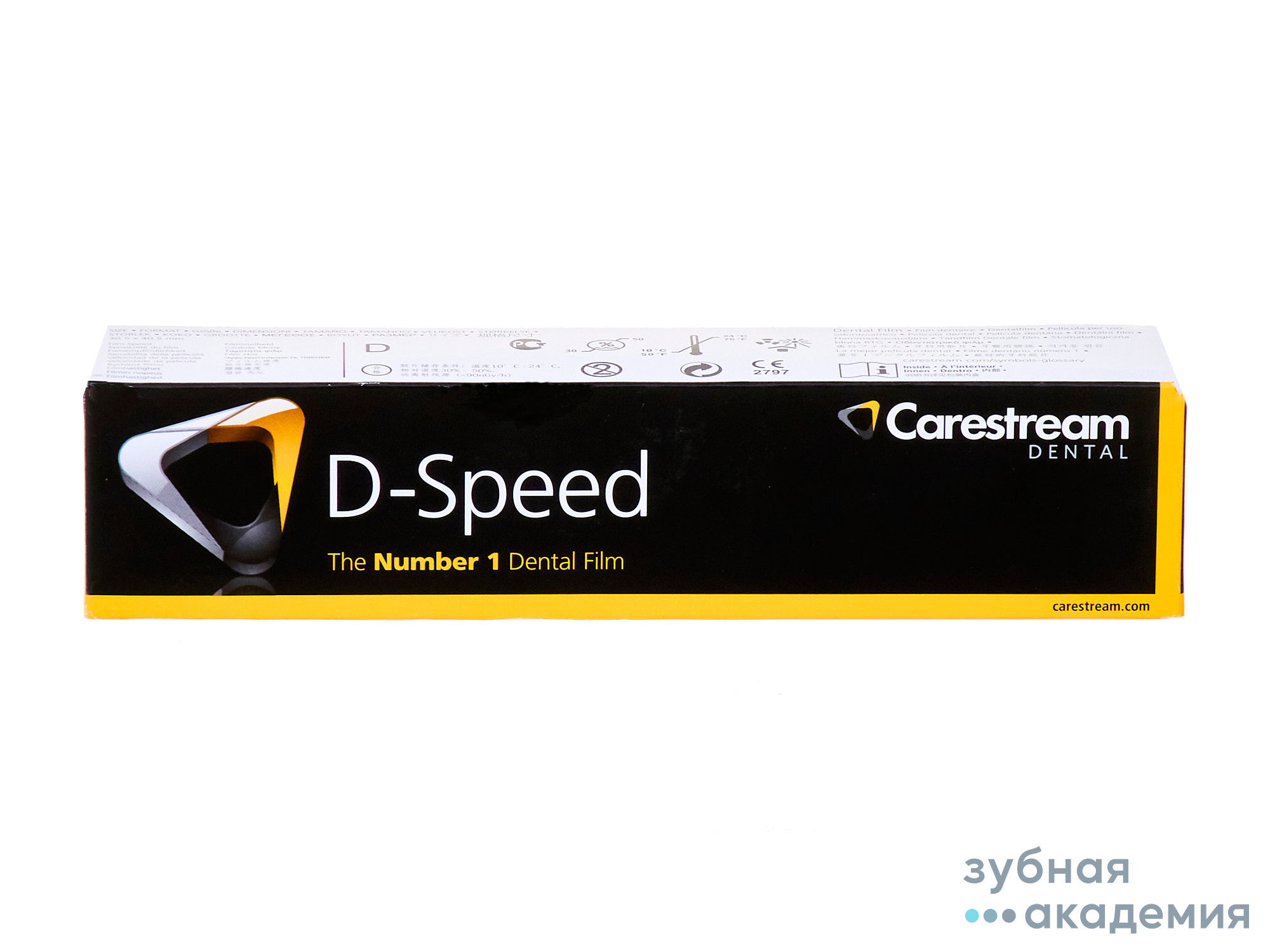 Пленка рентгеновская D Speed / Д спид (100 листов 3 х 4) Carestream DENTAL/США