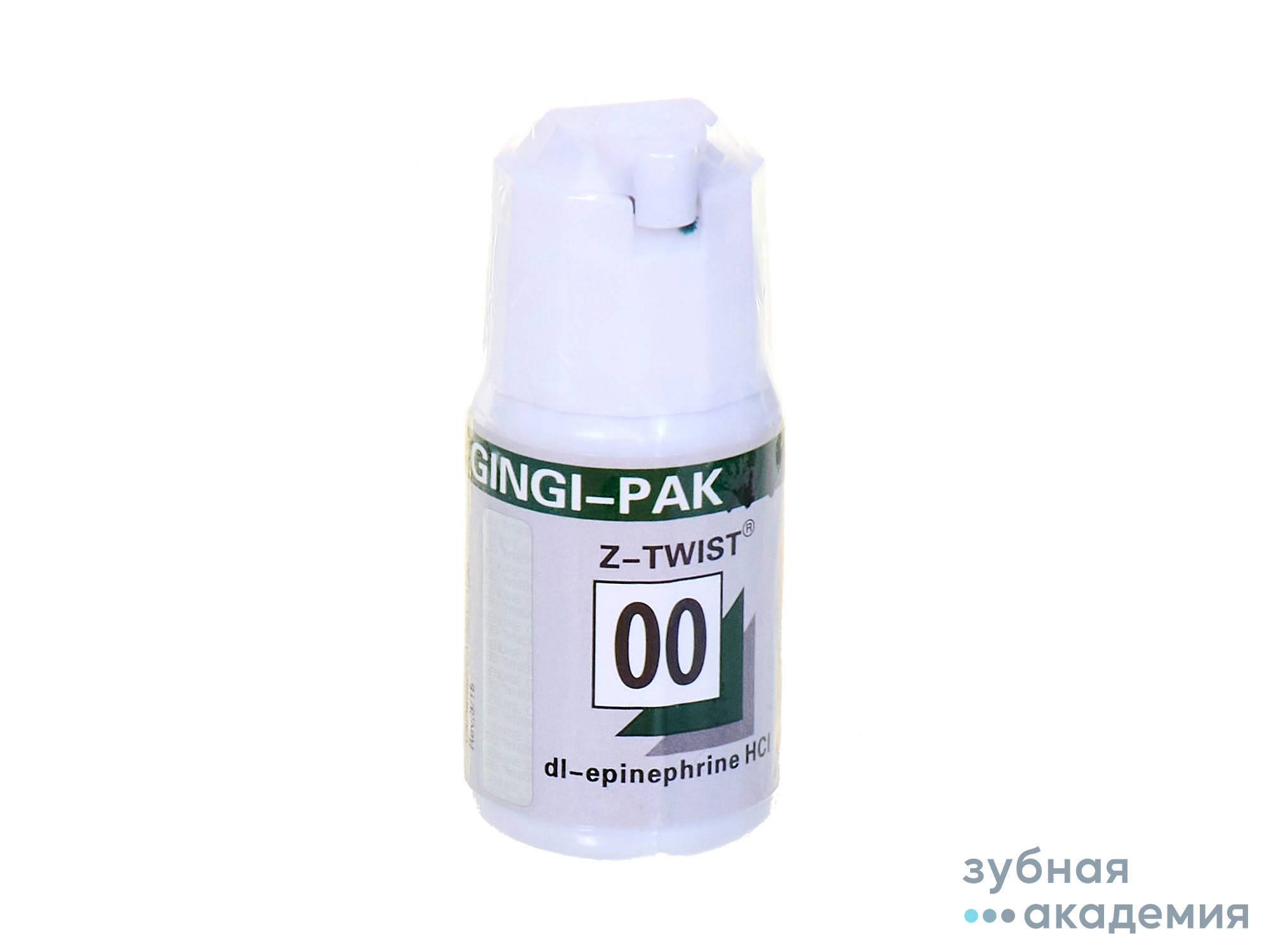 Ретракционная нить "Gingi Pak MAX" № 00 упаковка 2,74 м /Gingi Pak/ США
