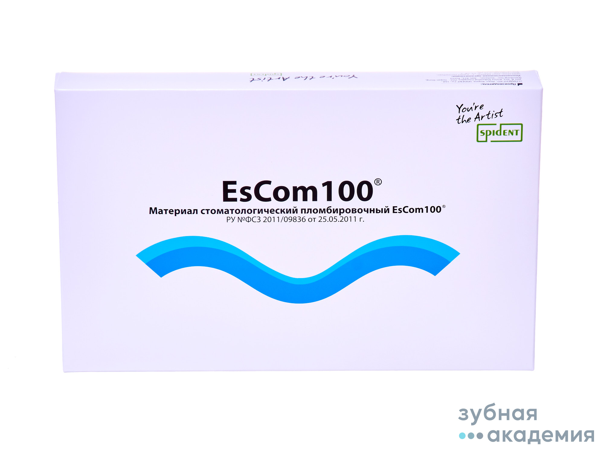EsCom100 ЭсКом 100 набор 5 шпр x 4 г /Spident/Корея