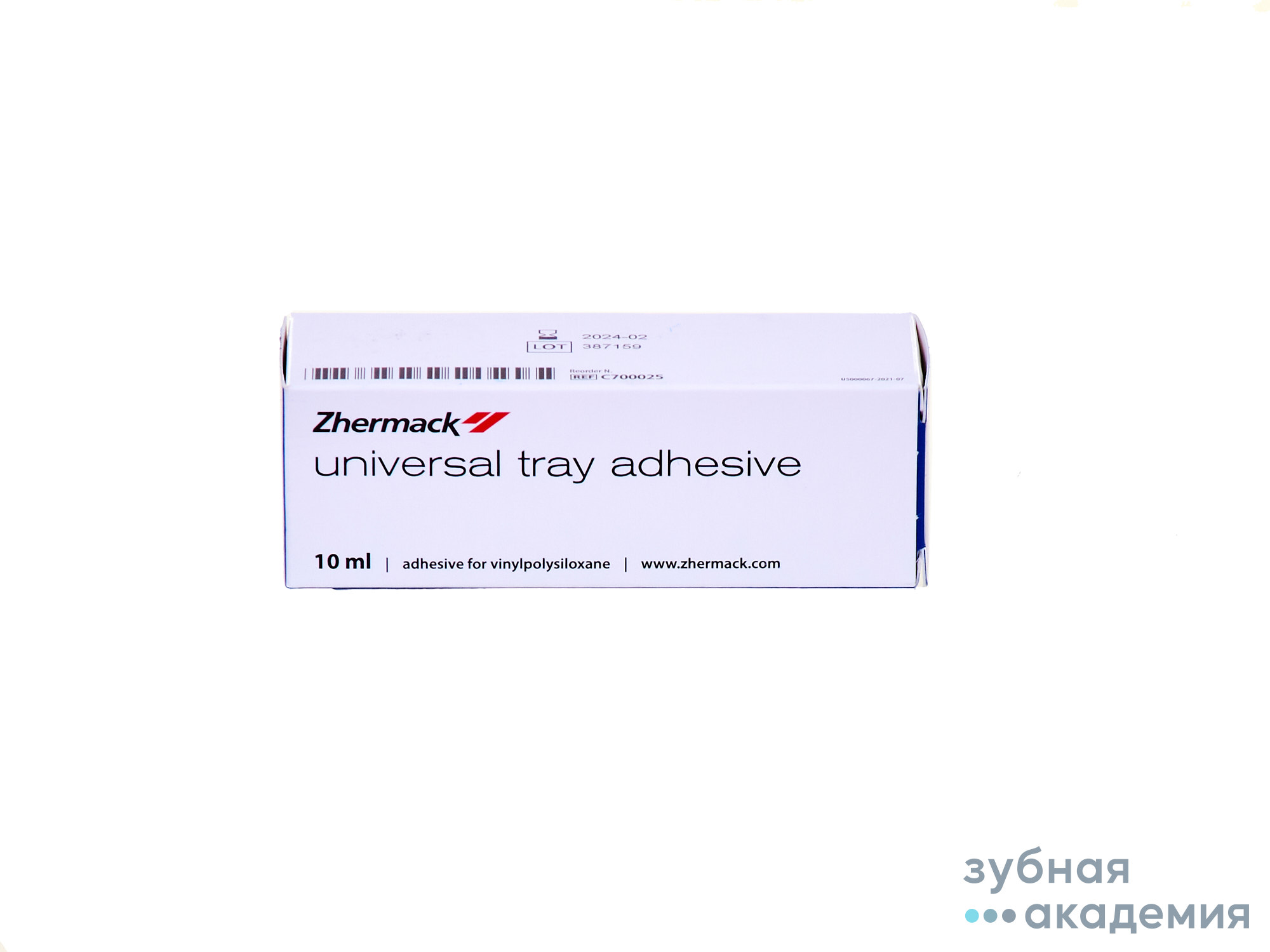 Universal Tray Adhesive - адгезив,склеивающее средство для А- и С-силиконов,(10мл.),Zhermaсk/Италия