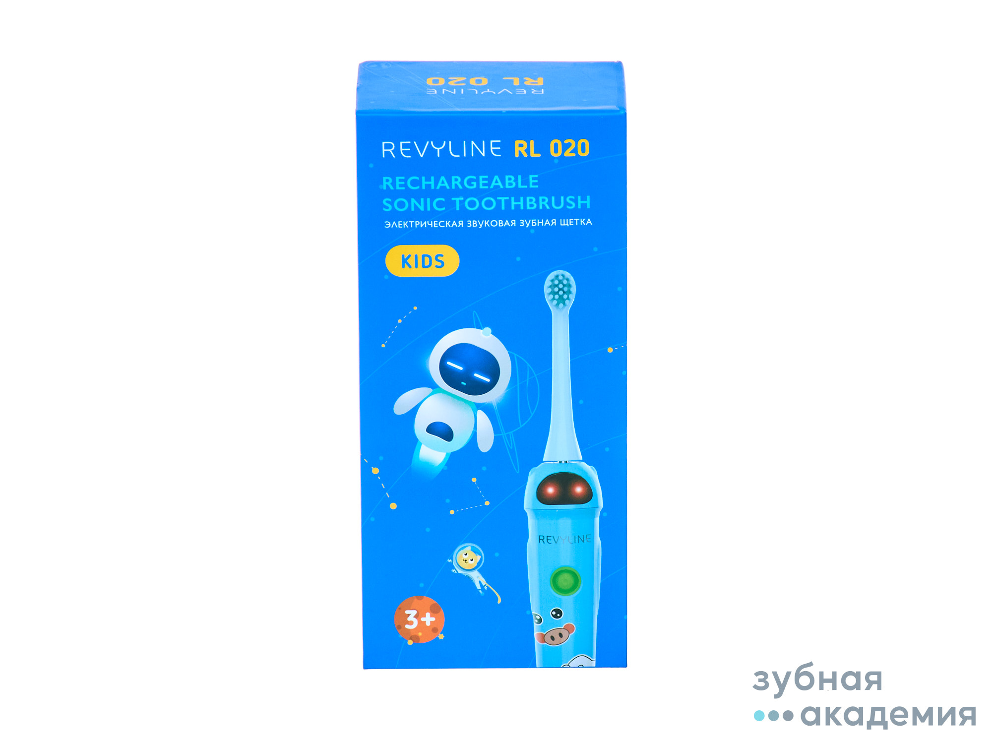 Электрическая зубная щетка  RL 020 Kids синяя Revyline