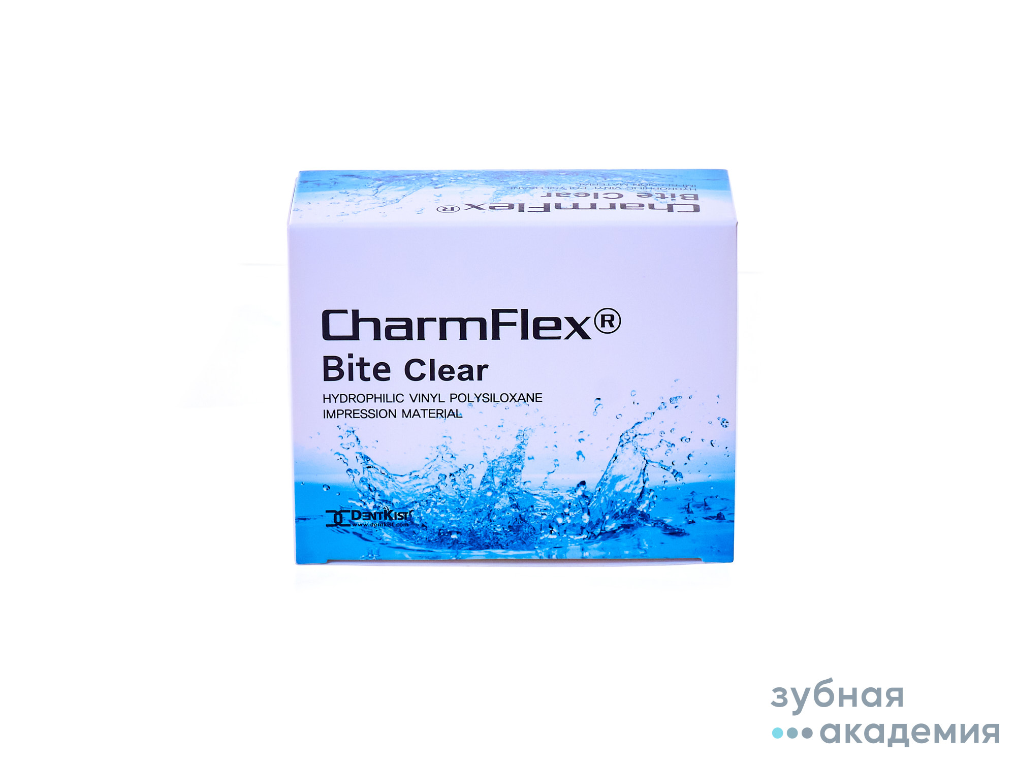 Charm Flex Bite Clear/ЧамФлекс Байт Клир упак 50мл*2+6 након/DentKist, Корея.